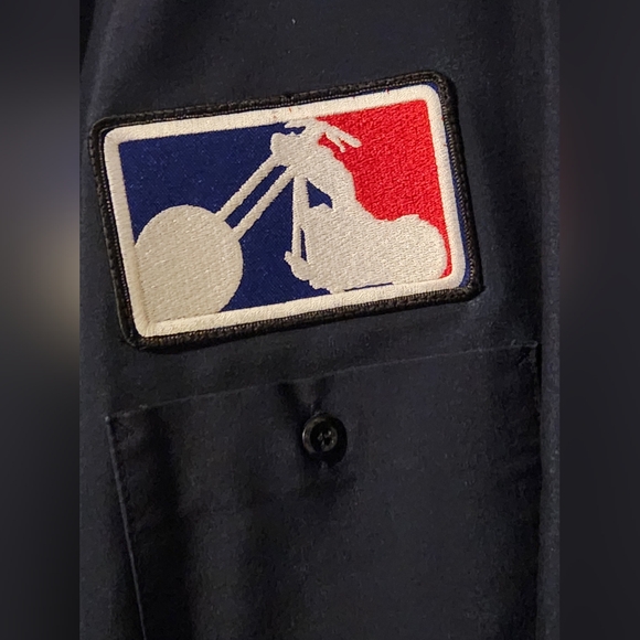 Motorcycle (Sancho) Button Down Shirt 🛵 - Picture 3 of 5